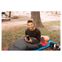 Alps Mountaineering Versa Pillow -Outdoor Camping Equipment Versa Orange Lifestyle 10 1