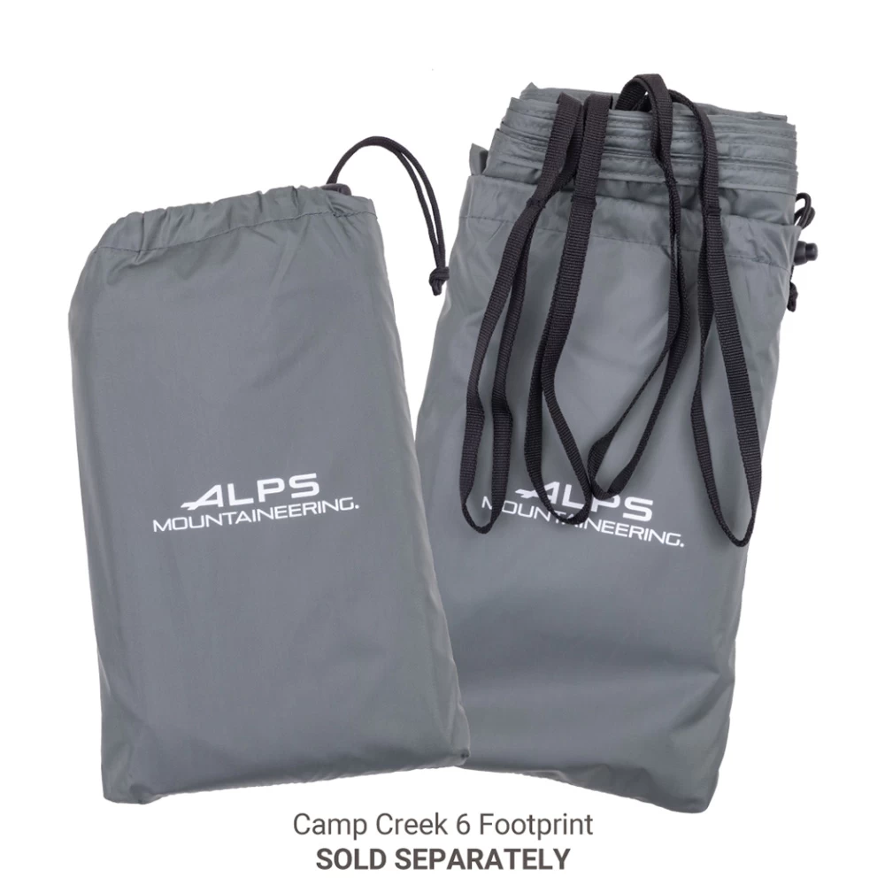 Alps Mountaineering Camp Creek 6-Person Apricot/Charcoal 9 Alps Mountaineering Camp Creek 6-Person Apricot/Charcoal - Image 9