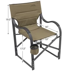 Alps Mountaineering Camp Chair -Outdoor Camping Equipment camp chair 2020khaki dimensions 1