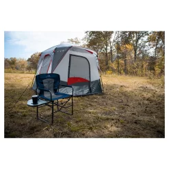 Alps Mountaineering Camp Creek 4-Person Gray/Red 19 Alps Mountaineering Camp Creek 4-Person Gray/Red -Outdoor Camping Equipment campside chair lifestyle 2