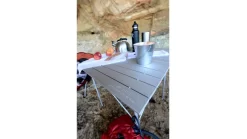 ALPS Mountaineering Camp Table -Outdoor Camping Equipment opplanet alps mountaineering camp table powder coated aluminum silver 8301076 av 3