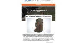 ALPS Mountaineering Nomad Pack -Outdoor Camping Equipment opplanet alps mountaineering nomad pack 65 85 l clay chili 6624955 usage 1