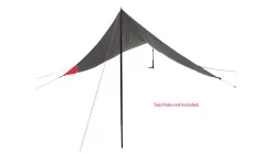 ALPS Mountaineering Ultra-Light Tarp Shelter -Outdoor Camping Equipment opplanet alps mountaineering ultra light tarp shelter charcoal red 5970018 av 1