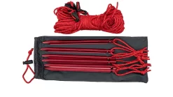 ALPS Mountaineering Ultra-Light Tarp Shelter -Outdoor Camping Equipment opplanet alps mountaineering ultra light tarp shelter charcoal red 5970018 av 5