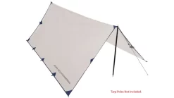 ALPS Mountaineering Utility Tarp Shelter -Outdoor Camping Equipment opplanet alps mountaineering utility tarp shelter gray navy 5970011 av 4