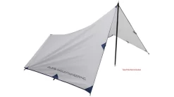 ALPS Mountaineering Utility Tarp Shelter -Outdoor Camping Equipment opplanet alps mountaineering utility tarp shelter gray navy 5970011 av 5