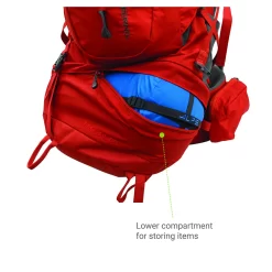 Alps Mountaineering Red Tail 65 -Outdoor Camping Equipment red tail 65 chili 2020 lower compartment call outs 01