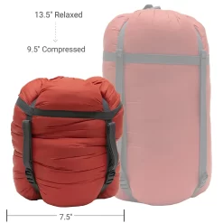 Alps Mountaineering Zenith +30º -Outdoor Camping Equipment zeinth 30 long dimensions